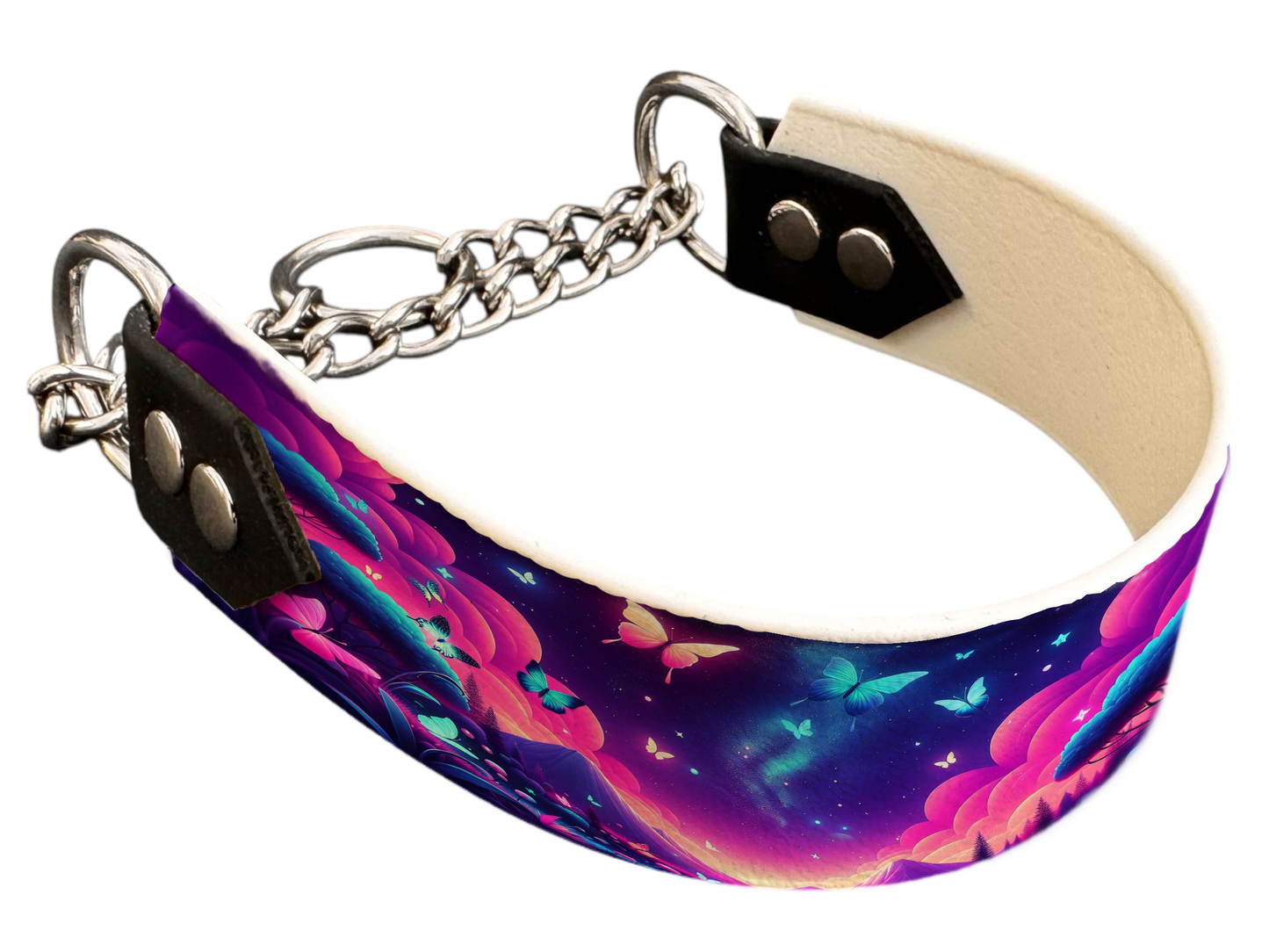 Martingale pour chien en BioThane® imprimé – Collection insectes– 38mm