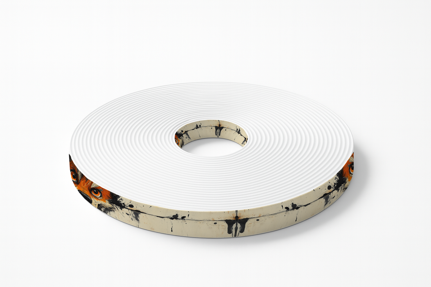 BioThane® imprimé - Motif "Regard de Renard"