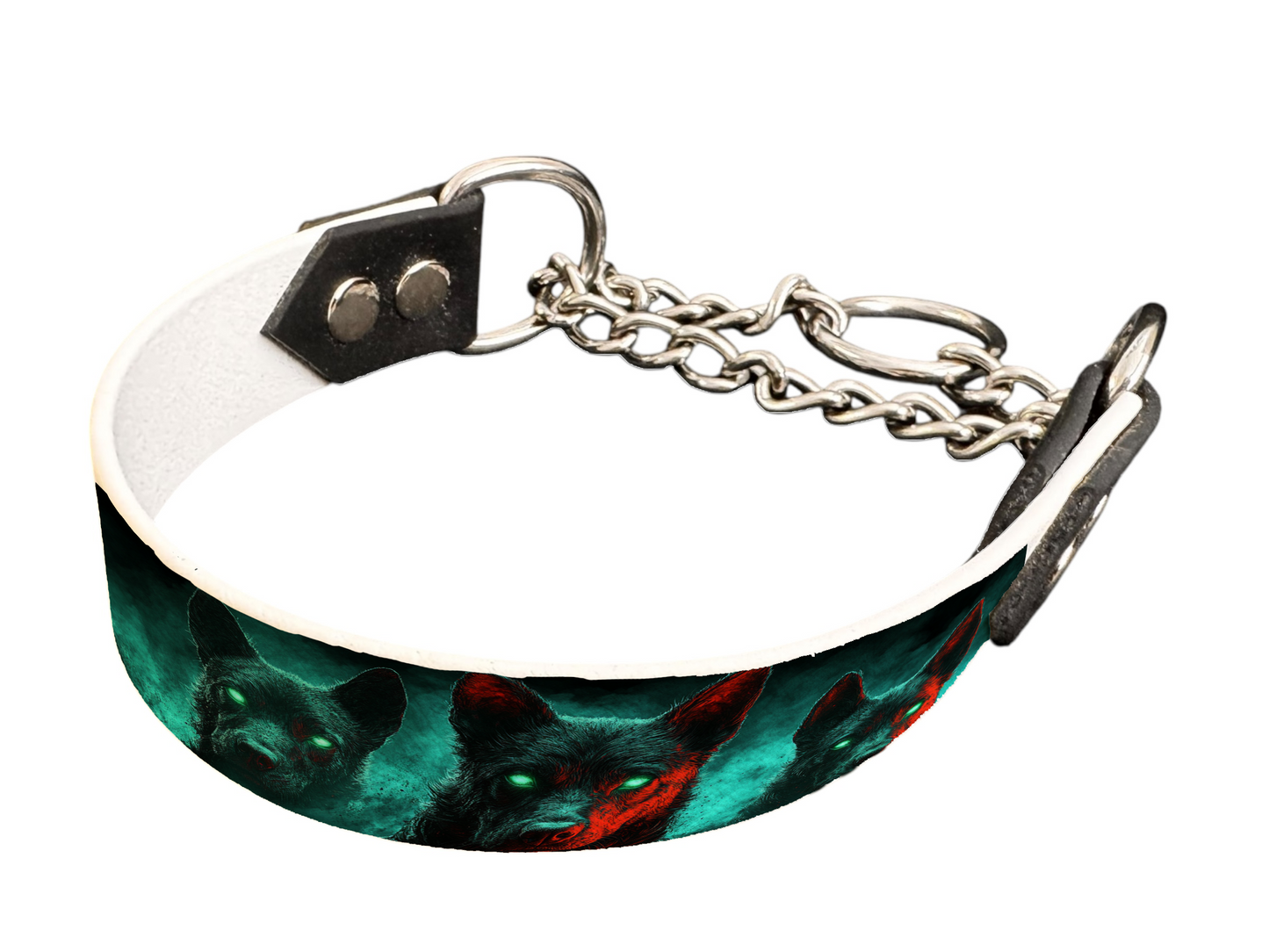 Martingale pour chien en BioThane® imprimé – Collection chiens– 25mm