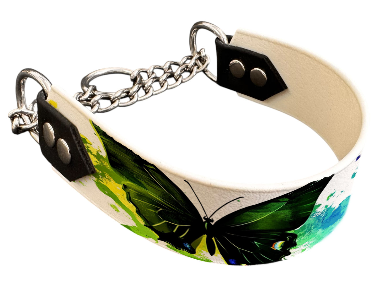 Martingale pour chien en BioThane® imprimé – Collection insectes– 38mm