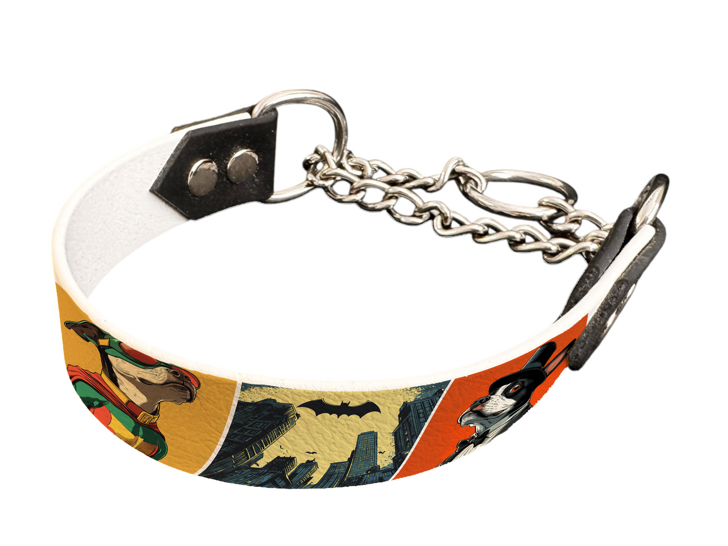 Martingale pour chien en BioThane® imprimé – Collection chiens– 25mm
