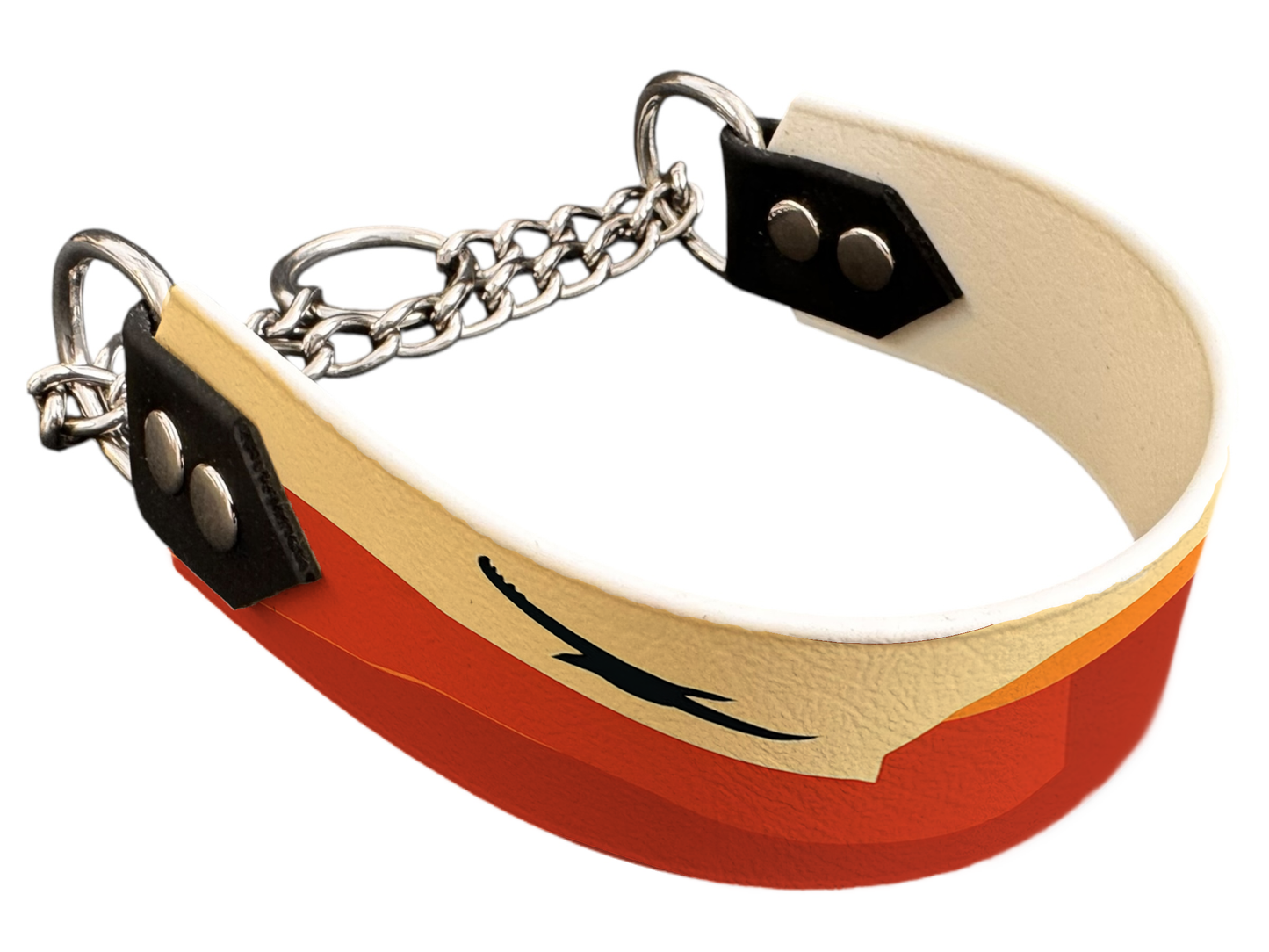 Martingale pour chien en BioThane® imprimé – Collection paysage– 38mm