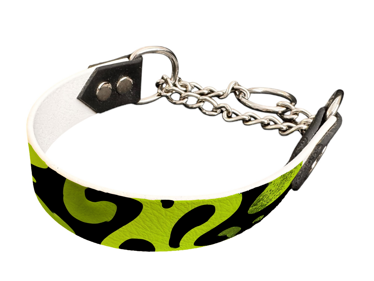 Martingale pour chien en BioThane® imprimé – Collection abstrait – 25mm