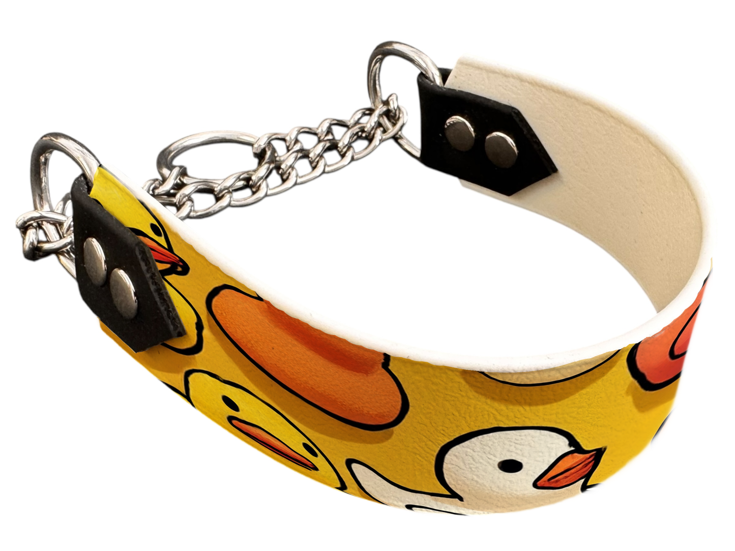 Martingale pour chien en BioThane® imprimé – Collection animaux pop/kawaii – 38mm