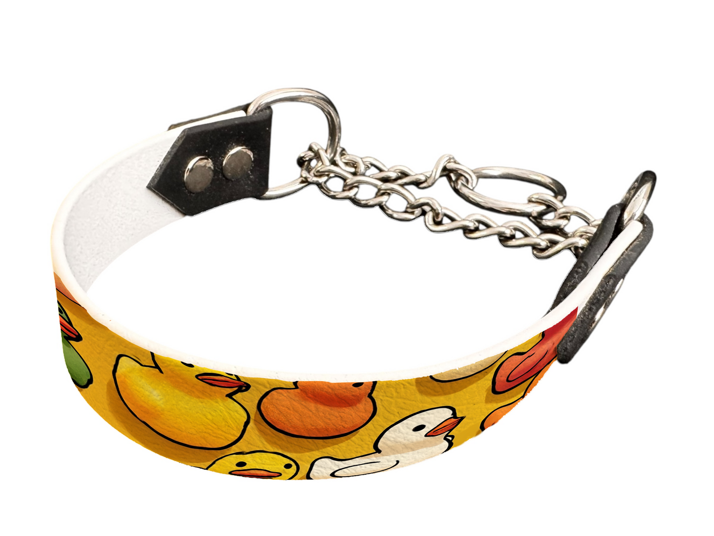Martingale pour chien en BioThane® imprimé – Collection animaux pop/kawaii – 25mm