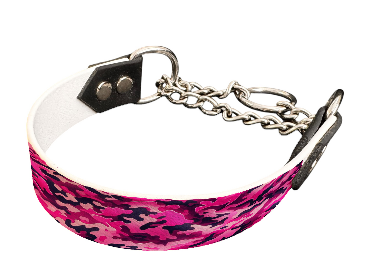 martingale pour chien en BioThane® imprimé – Collection camouflage– 25mm