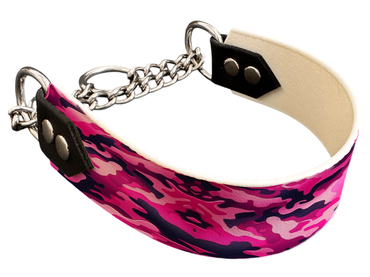 martingale pour chien en BioThane® imprimé – Collection camouflage– 38mm