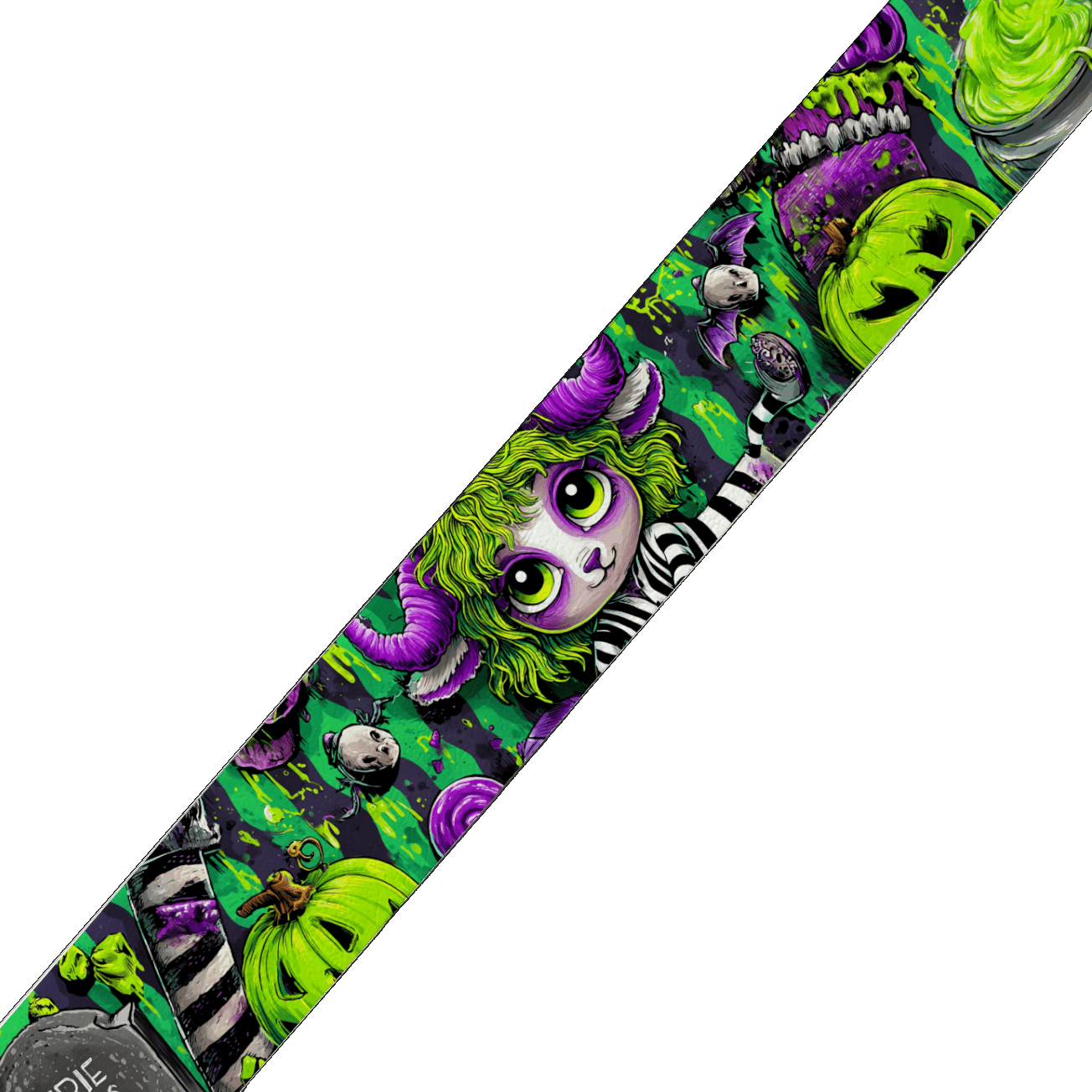 Collier double large pour chien en BioThane® imprimé – Collection Halloween– 38/25 mm