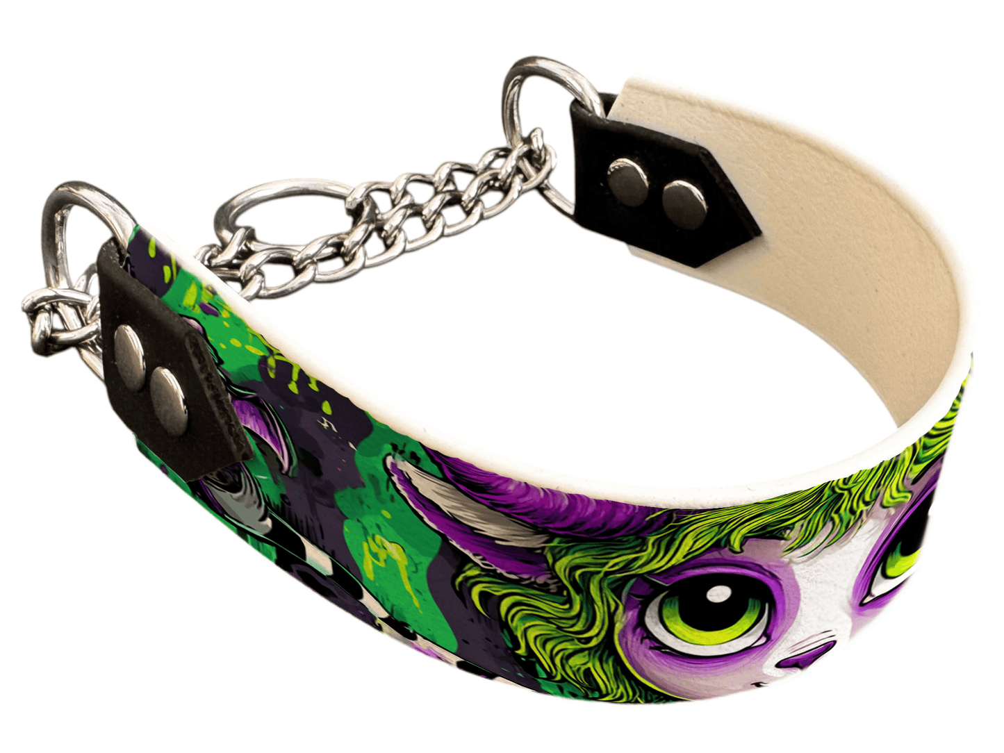 Martingale pour chien en BioThane® imprimé – Collection Halloween– 38mm