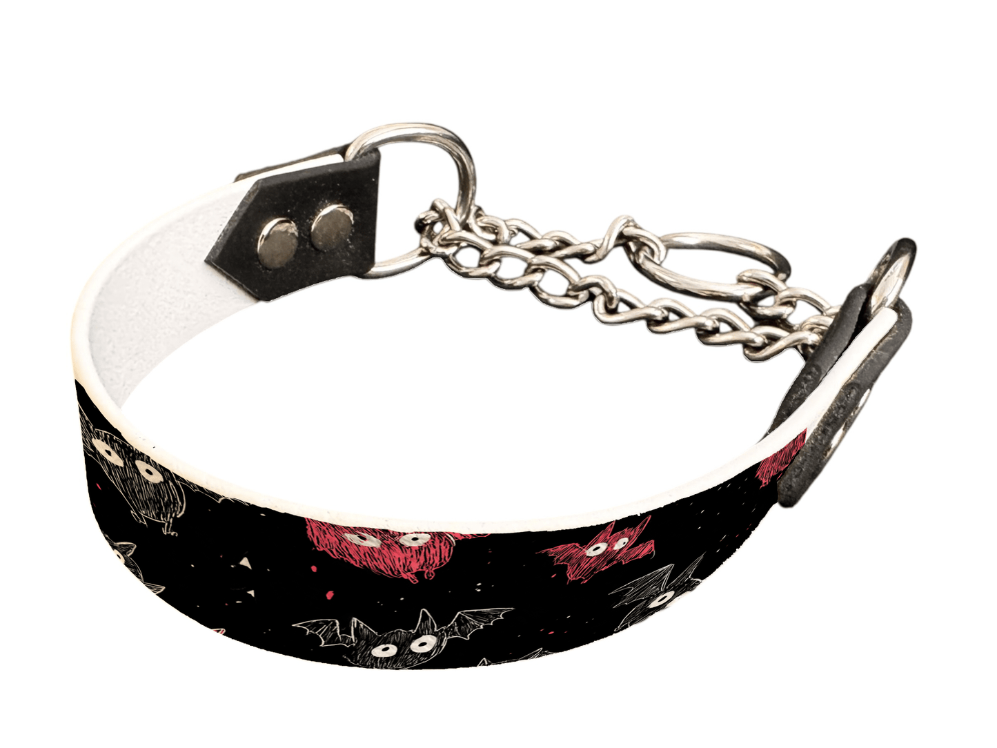 Martingale pour chien en BioThane® imprimé – Collection Halloween– 25mm