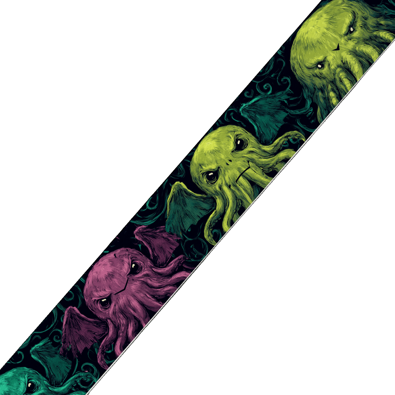 Collier double large pour chien en BioThane® imprimé – Collection Halloween– 38/25 mm