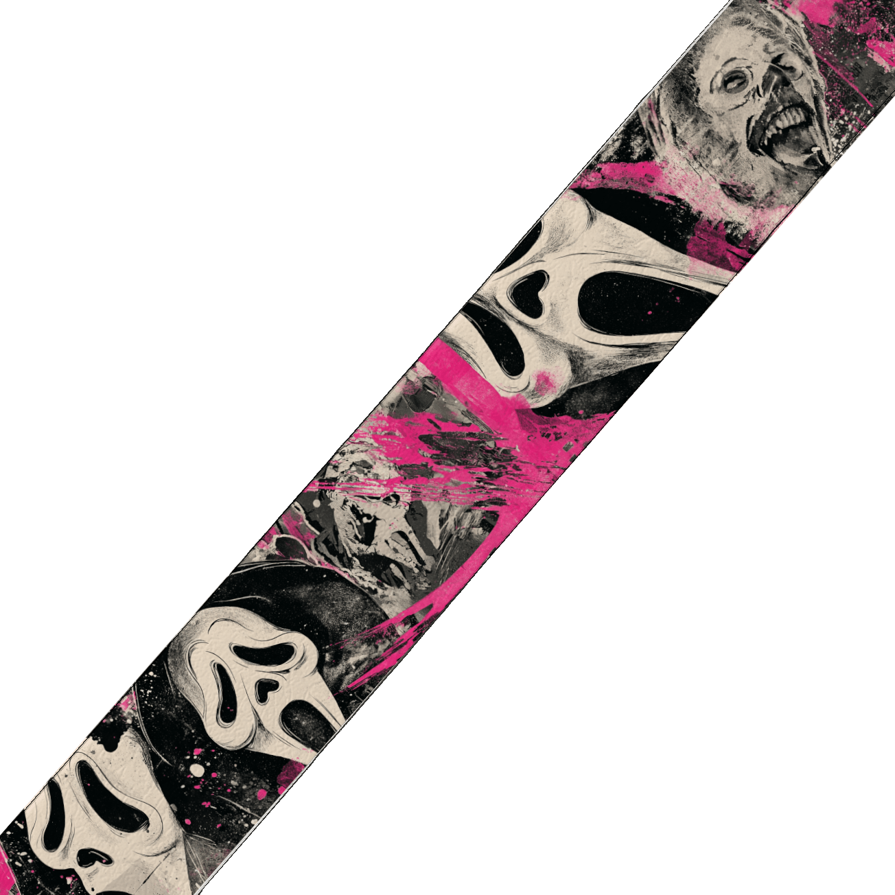 Collier double large pour chien en BioThane® imprimé – Collection Halloween– 25/19 mm