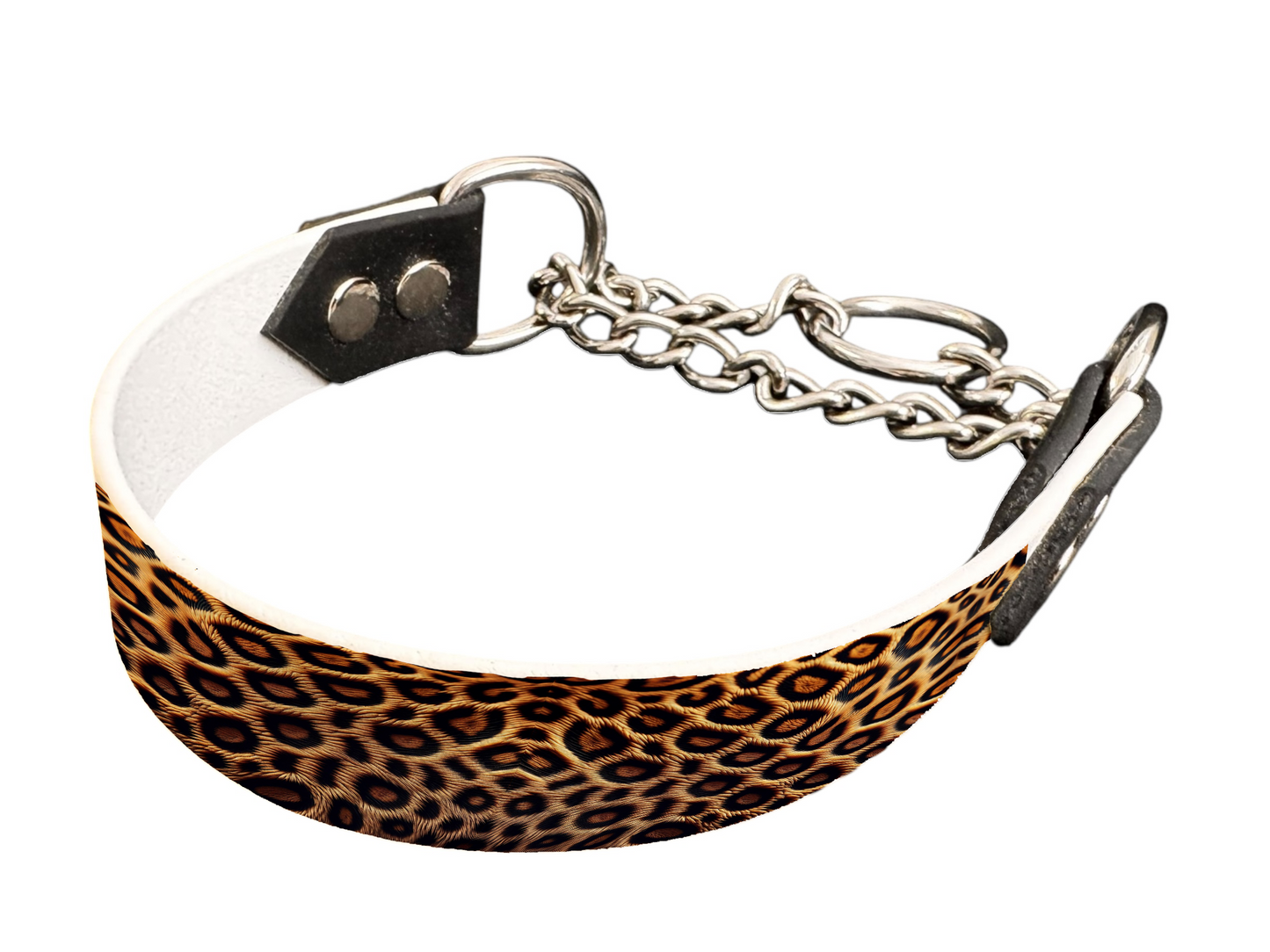 Martingale pour chien en BioThane® imprimé – Collection fourrures et pelages – 25mm