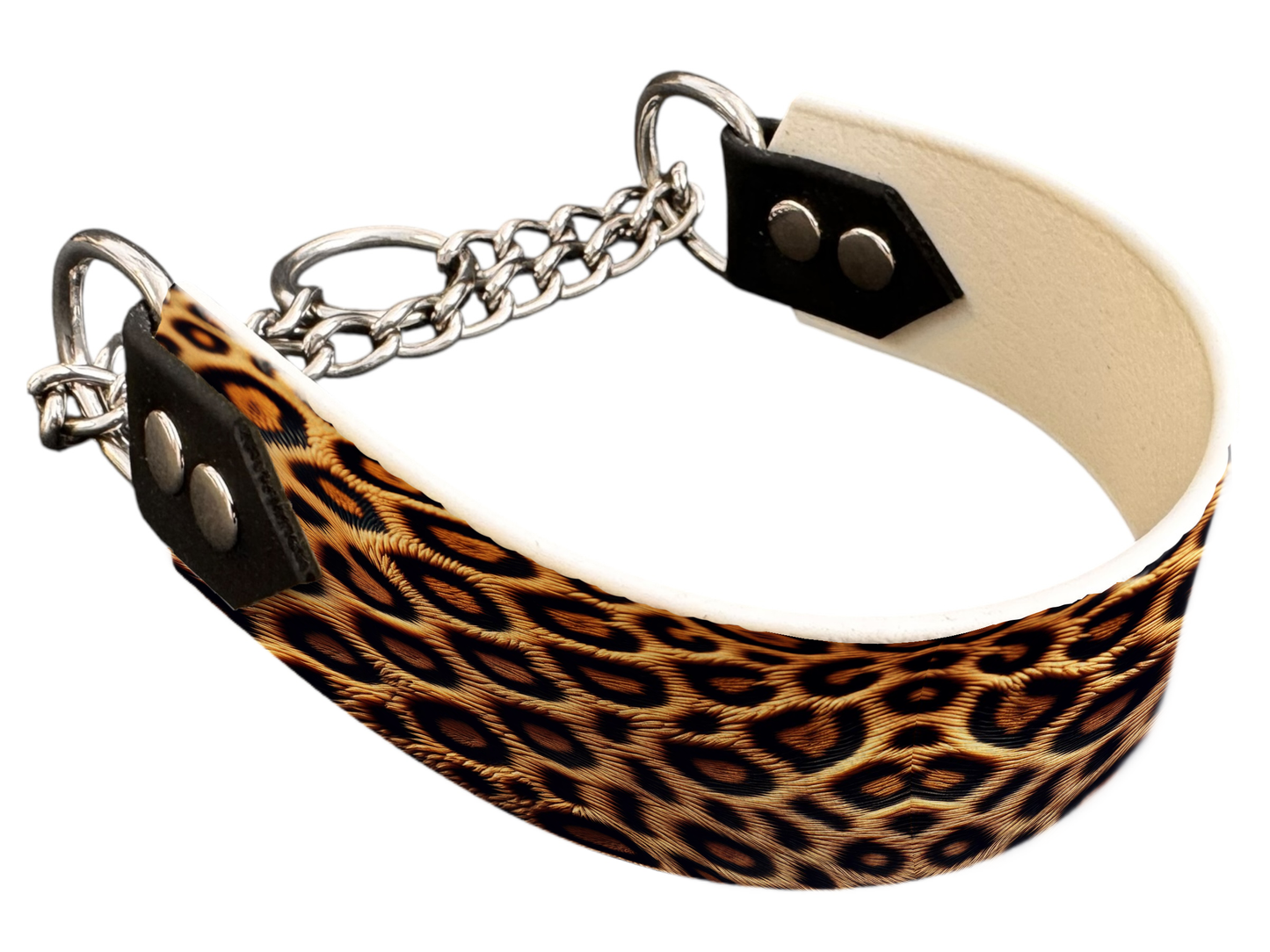 Martingale pour chien en BioThane® imprimé – Collection fourrures et pelages – 38mm