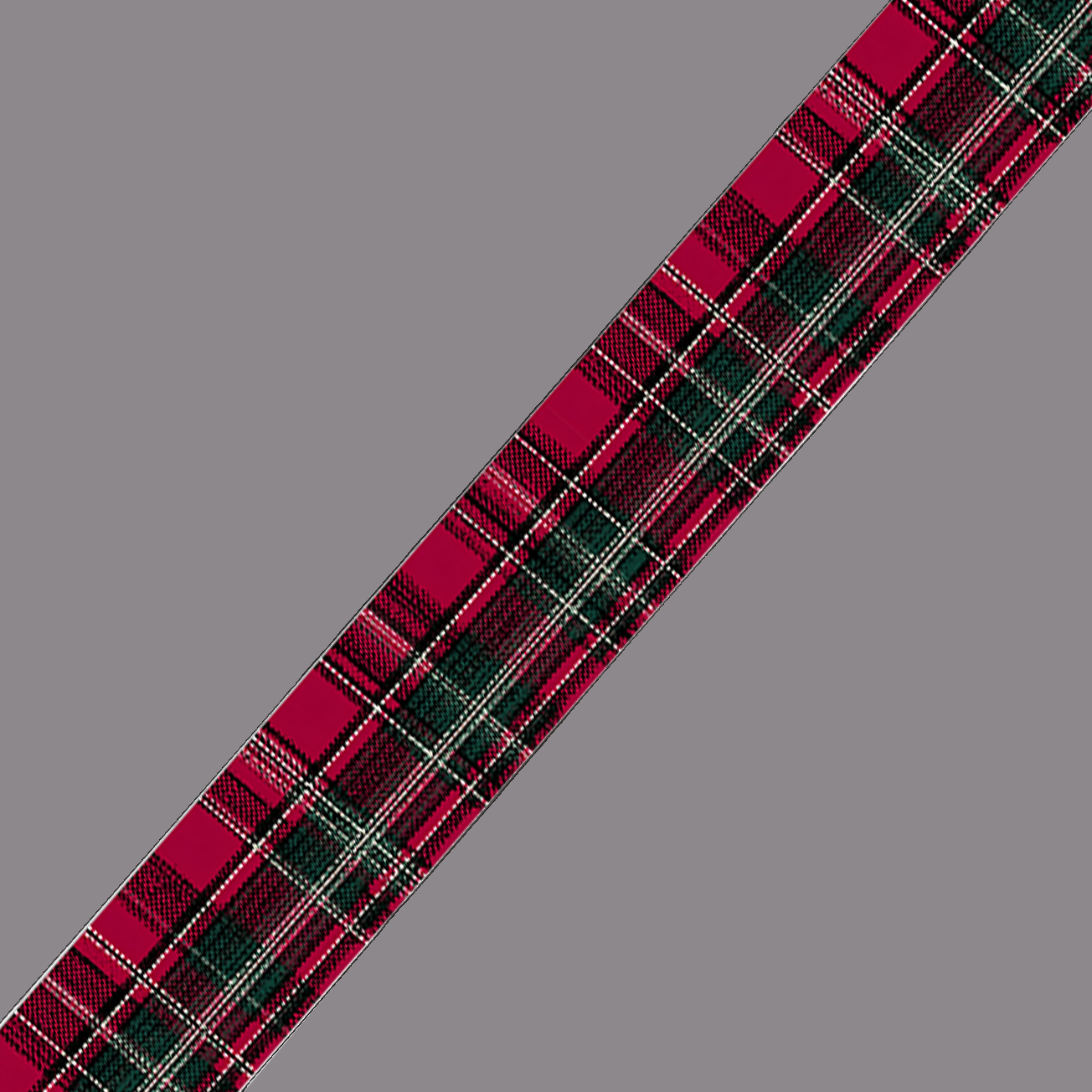 BioThane imprimé Tartan rouge & vert