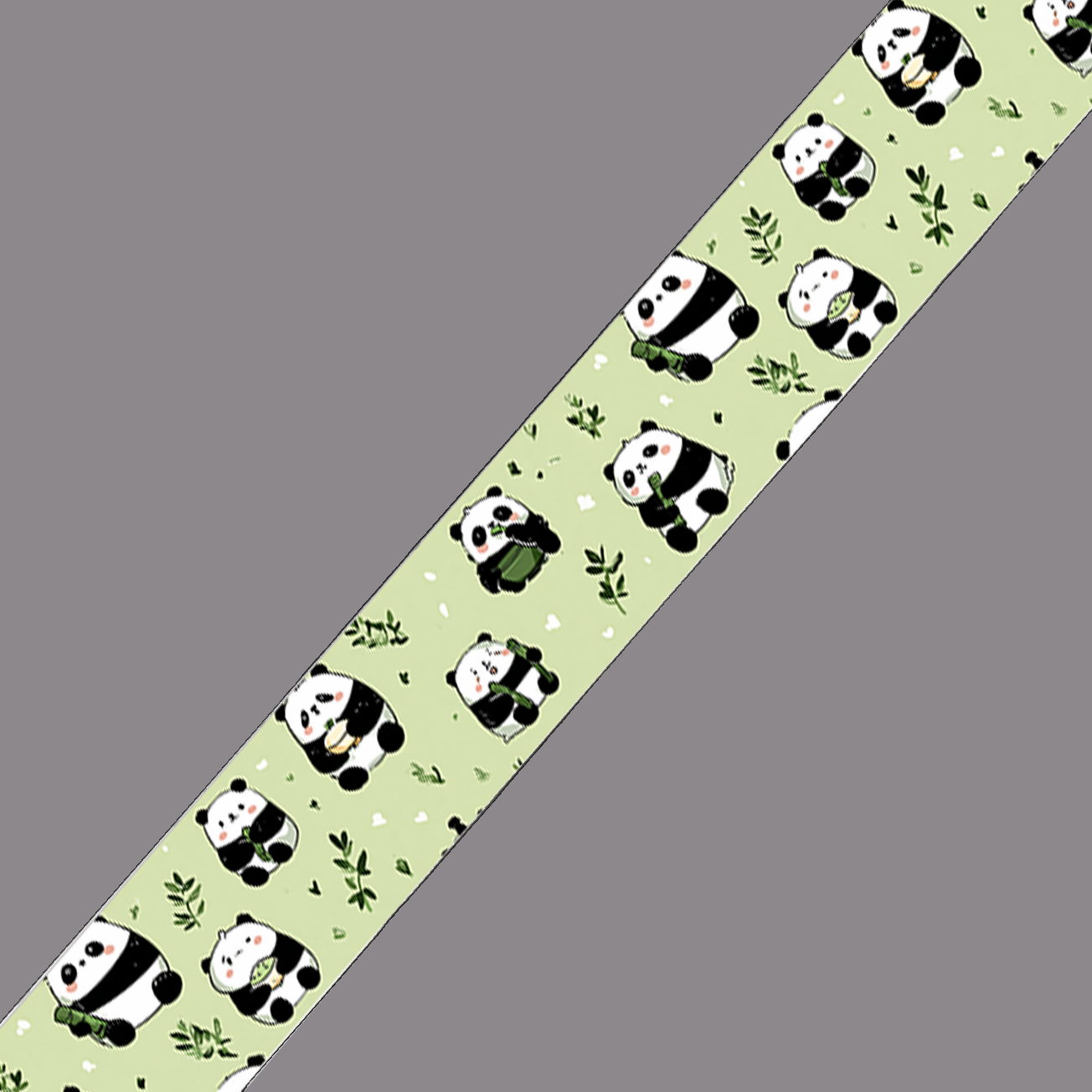 BioThane imprimé Pandas cartoon