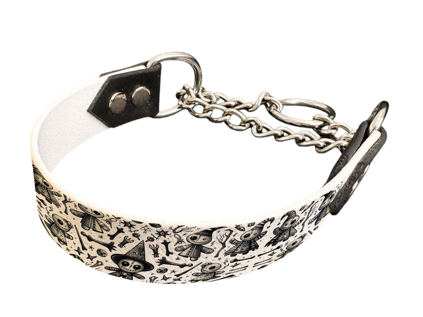 Martingale pour chien en BioThane® imprimé – Collection Halloween– 25mm