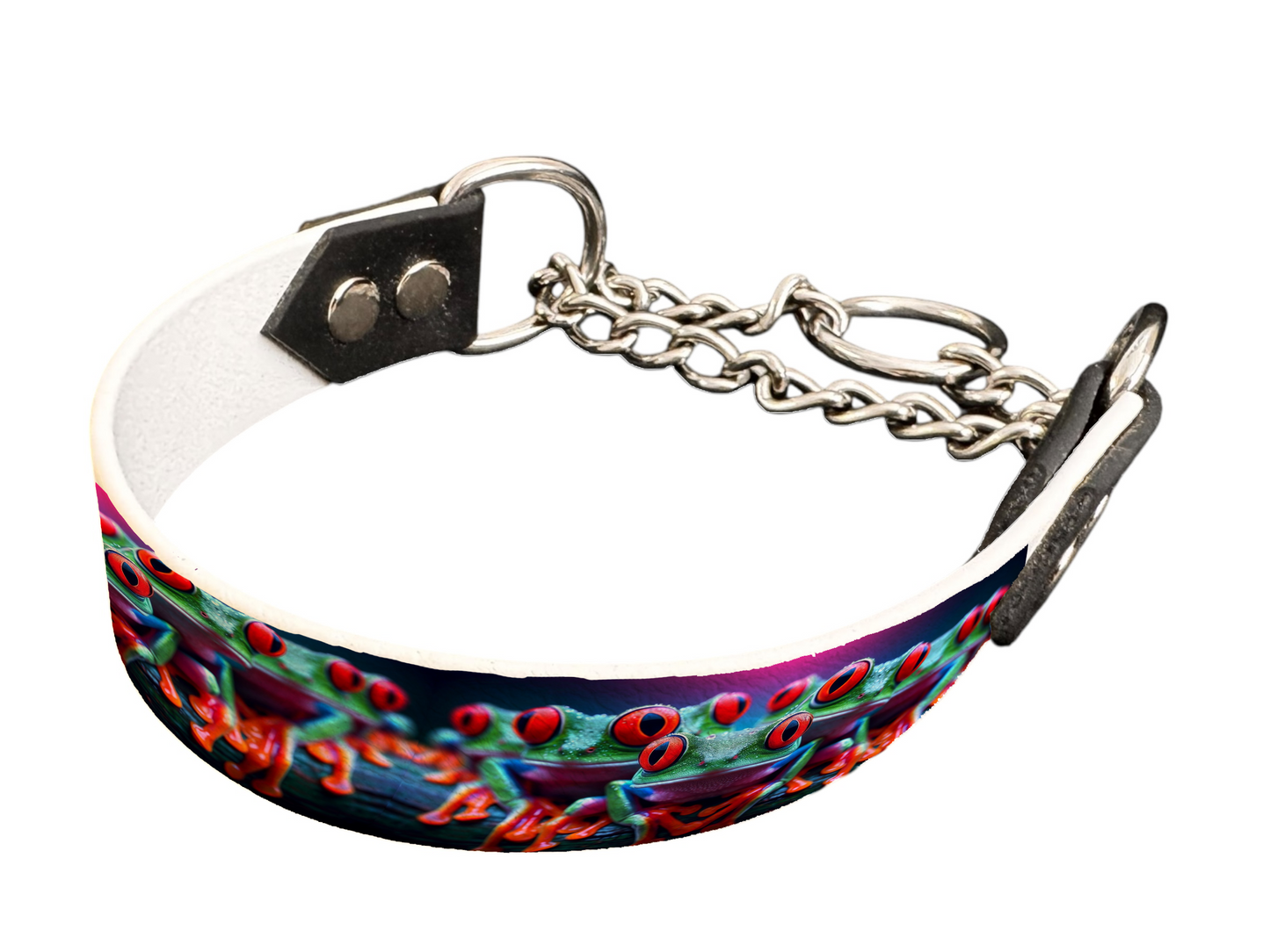 Martingale pour chien en BioThane® imprimé – Collection animaux sauvages– 25mm