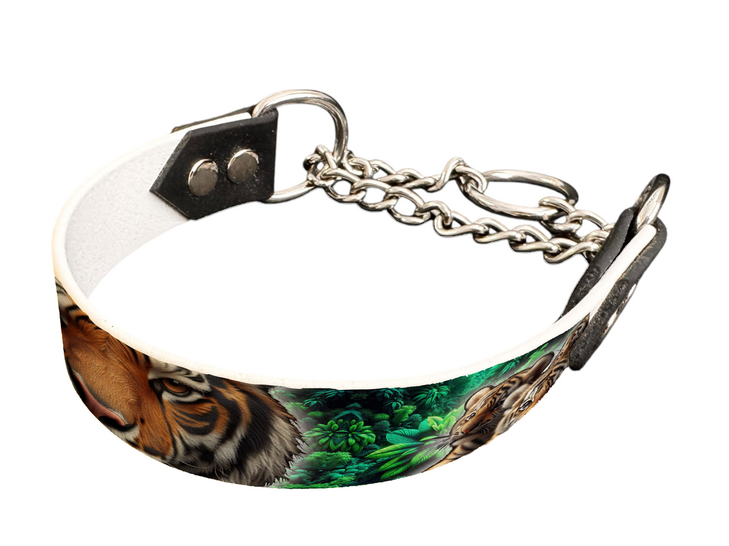 Martingale pour chien en BioThane® imprimé – Collection animaux sauvages– 25mm