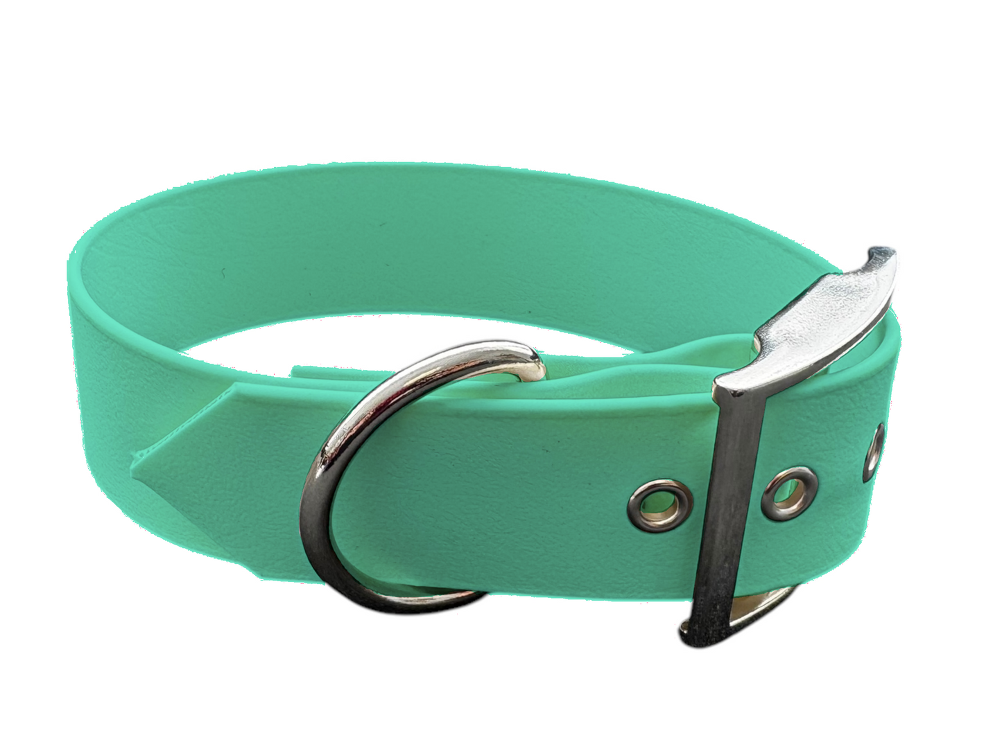 Collier chien 38 mm en Biothane – Personnalisable – Coloris au choix