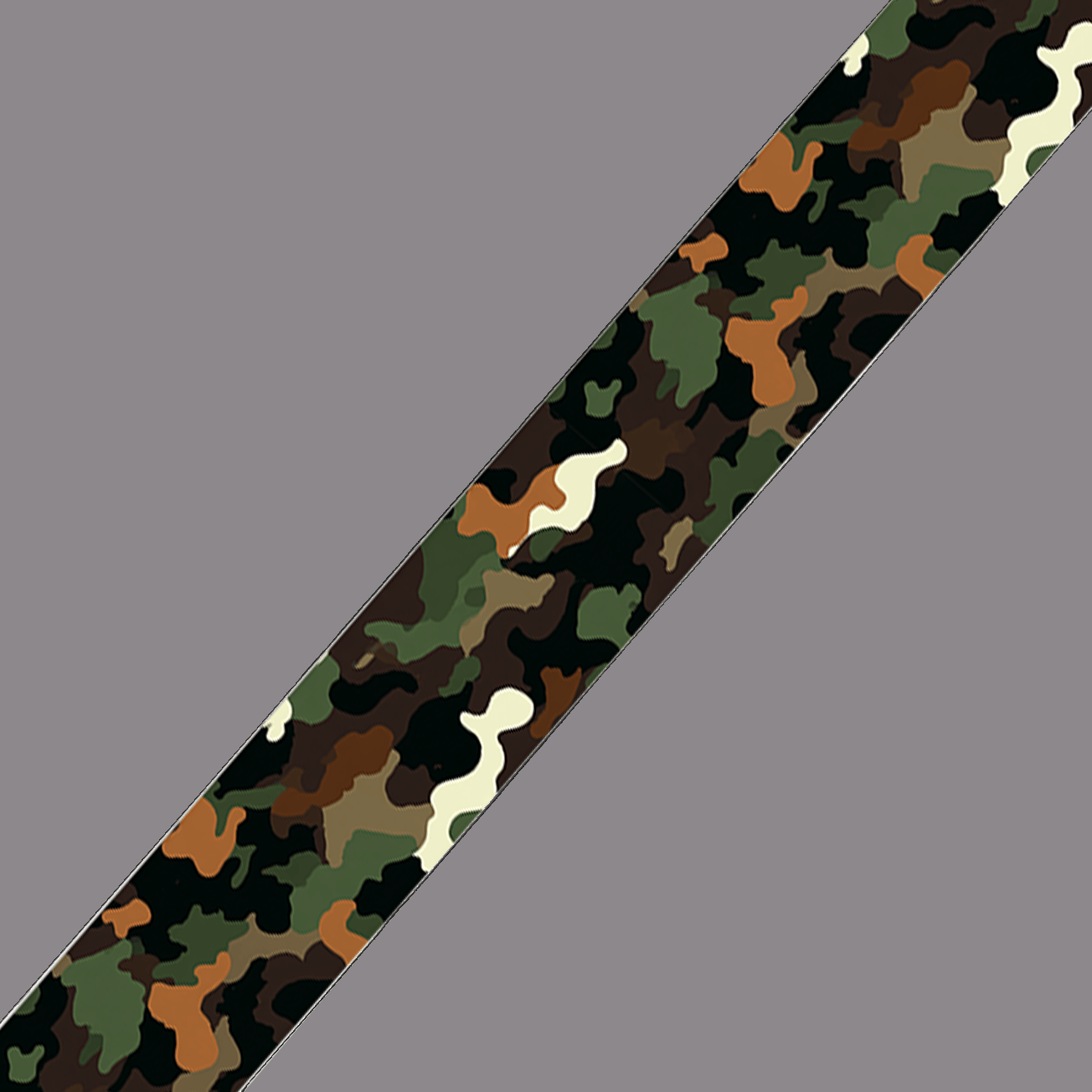 L'atelier du Fourmilier BioThane imprimé au mètre BioThane imprimé Camouflage forêt