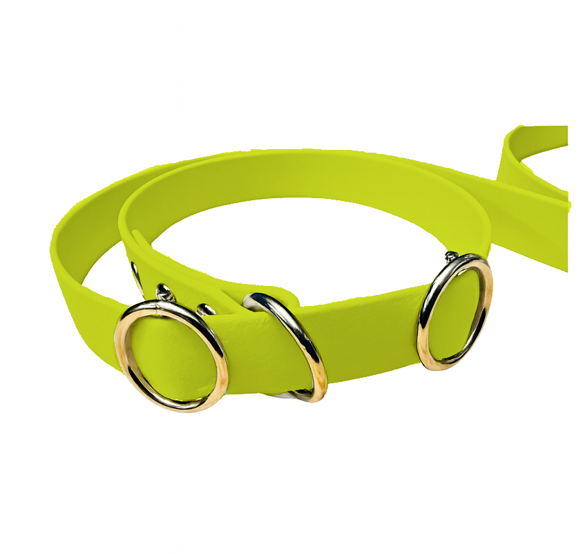 Laisse martingale en BioThane – Largeurs 19 mm ou 25 mm