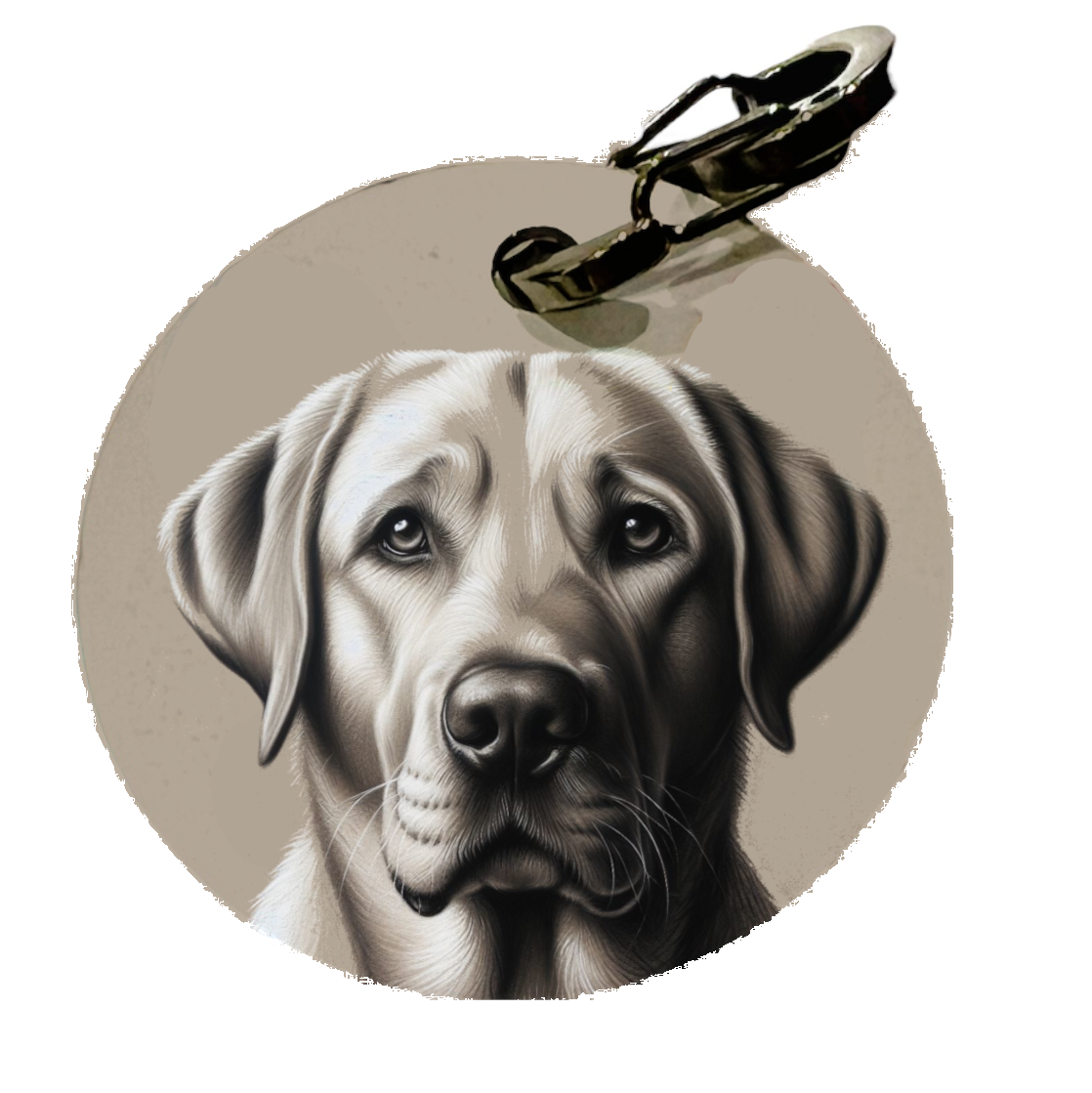 Offrez à votre Labrador une médaille unique, fabriquée en France