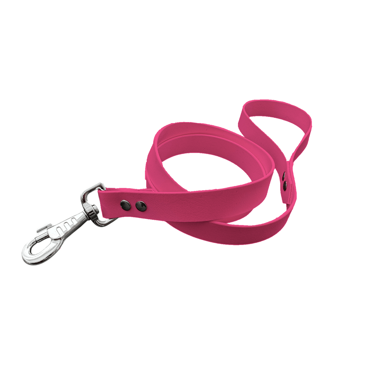 L'atelier du Fourmilier laisse personnalisable Fuchsia / 19 mm Laisse personnalisable, coloris et largeur au choix