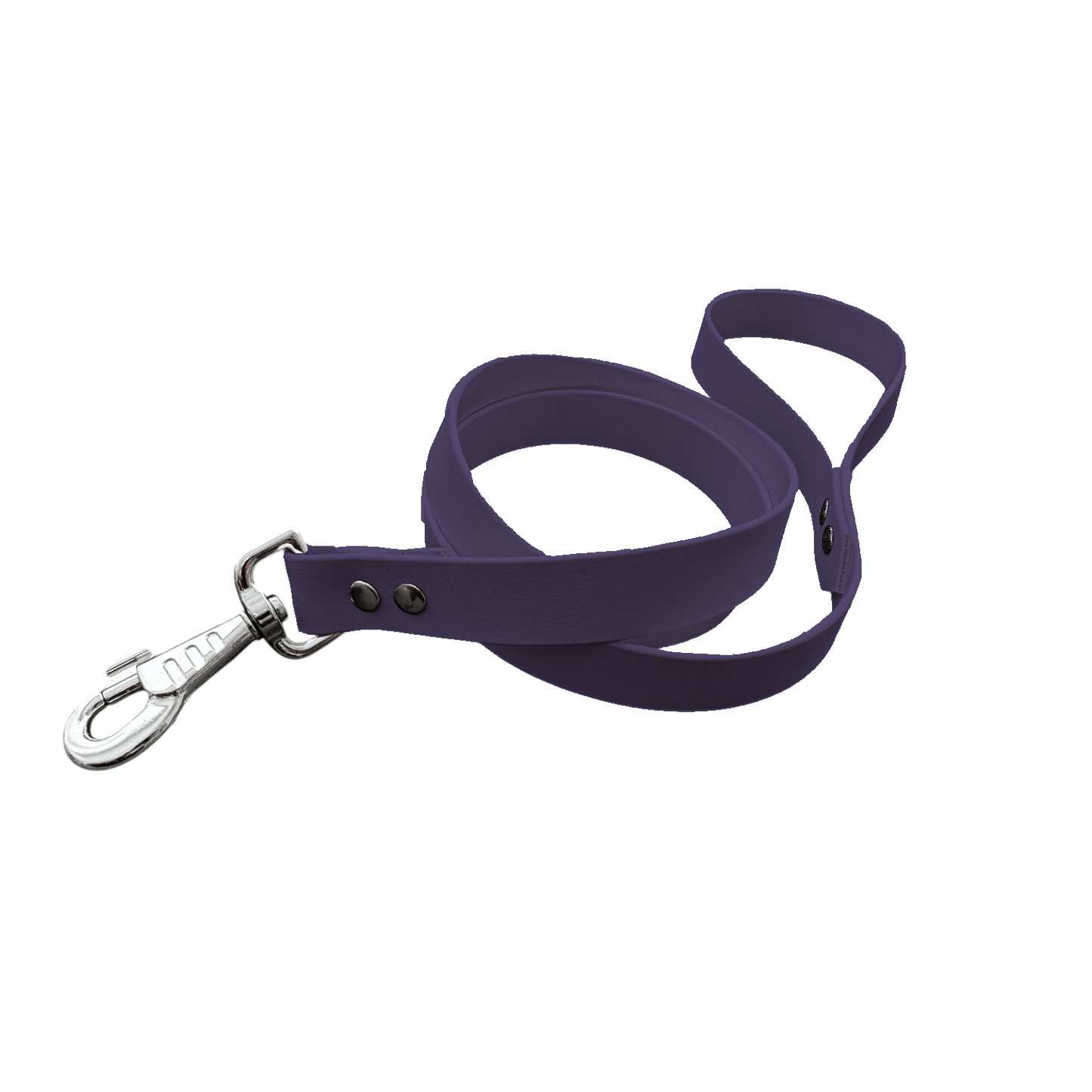 L'atelier du Fourmilier Laisse Violet Laisse Classique en BioThane