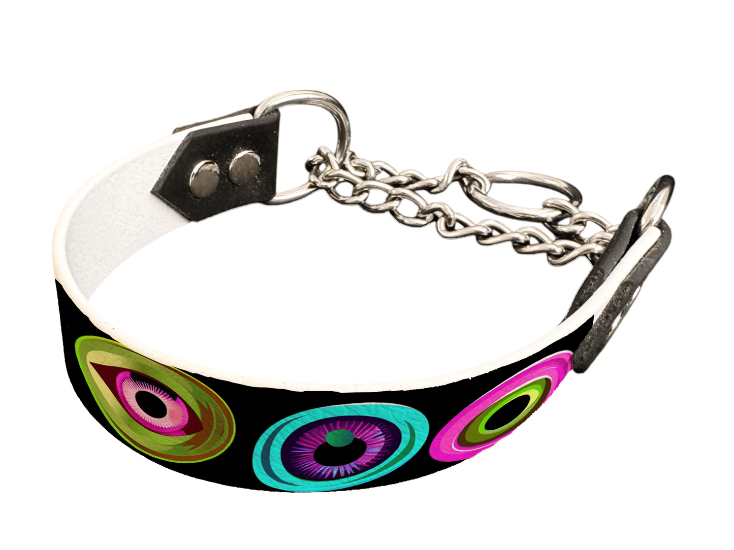 L'atelier du Fourmilier Martingales 275 Martingale pour chien en BioThane® imprimé – Collection Halloween– 25mm