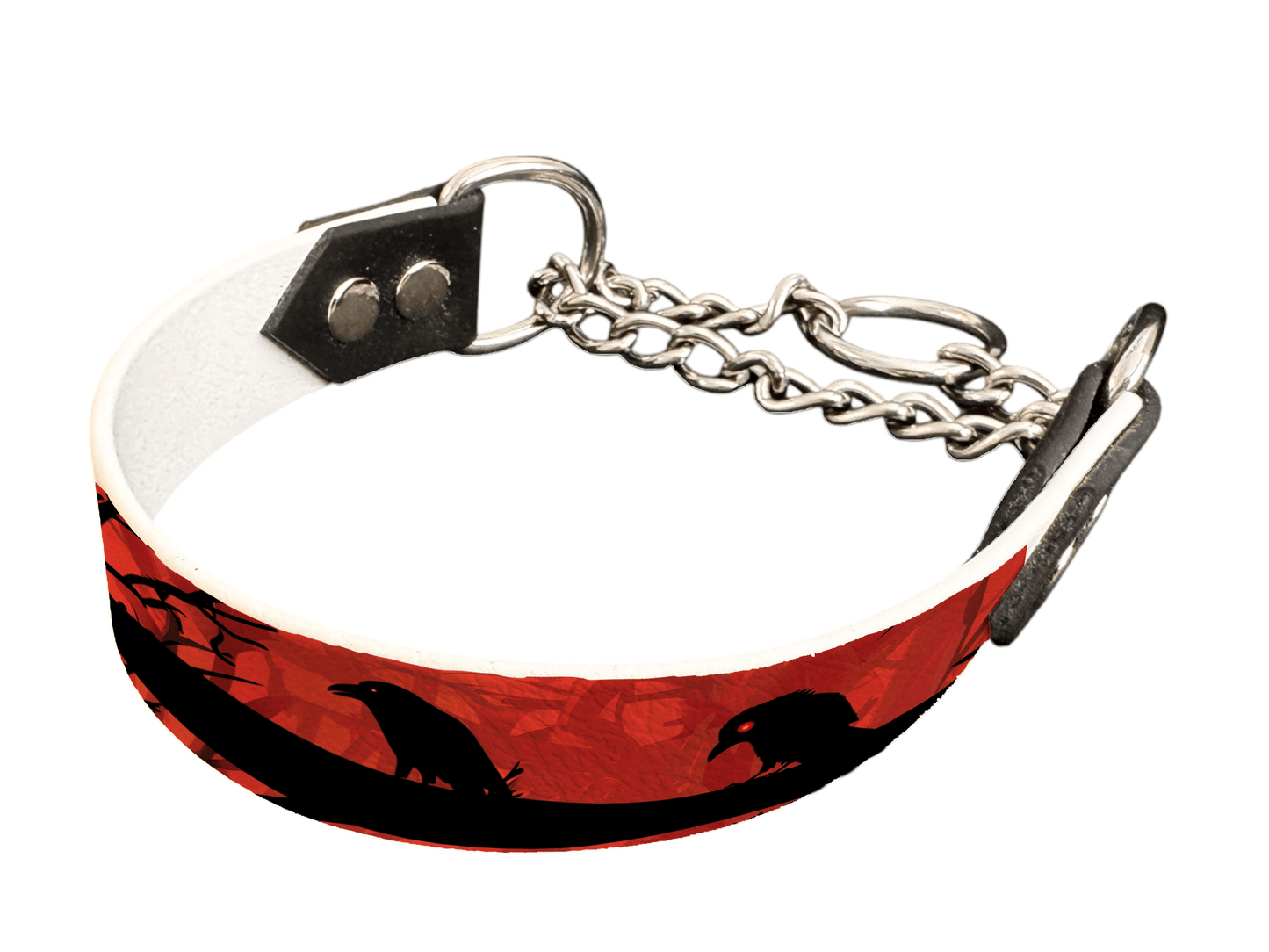 L'atelier du Fourmilier Martingales 280 Martingale pour chien en BioThane® imprimé – Collection Halloween– 25mm
