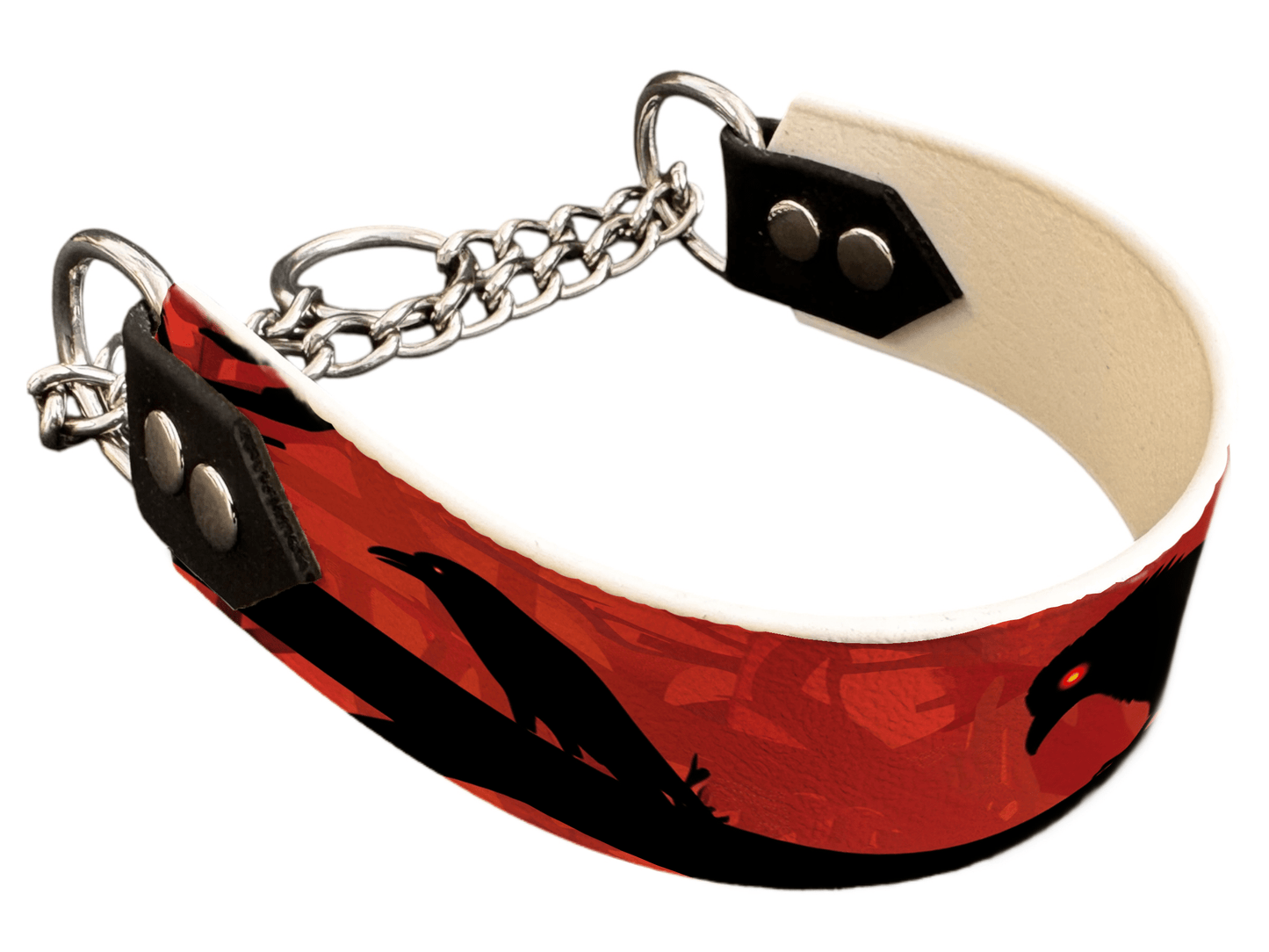 L'atelier du Fourmilier Martingales 280 Martingale pour chien en BioThane® imprimé – Collection Halloween– 38mm