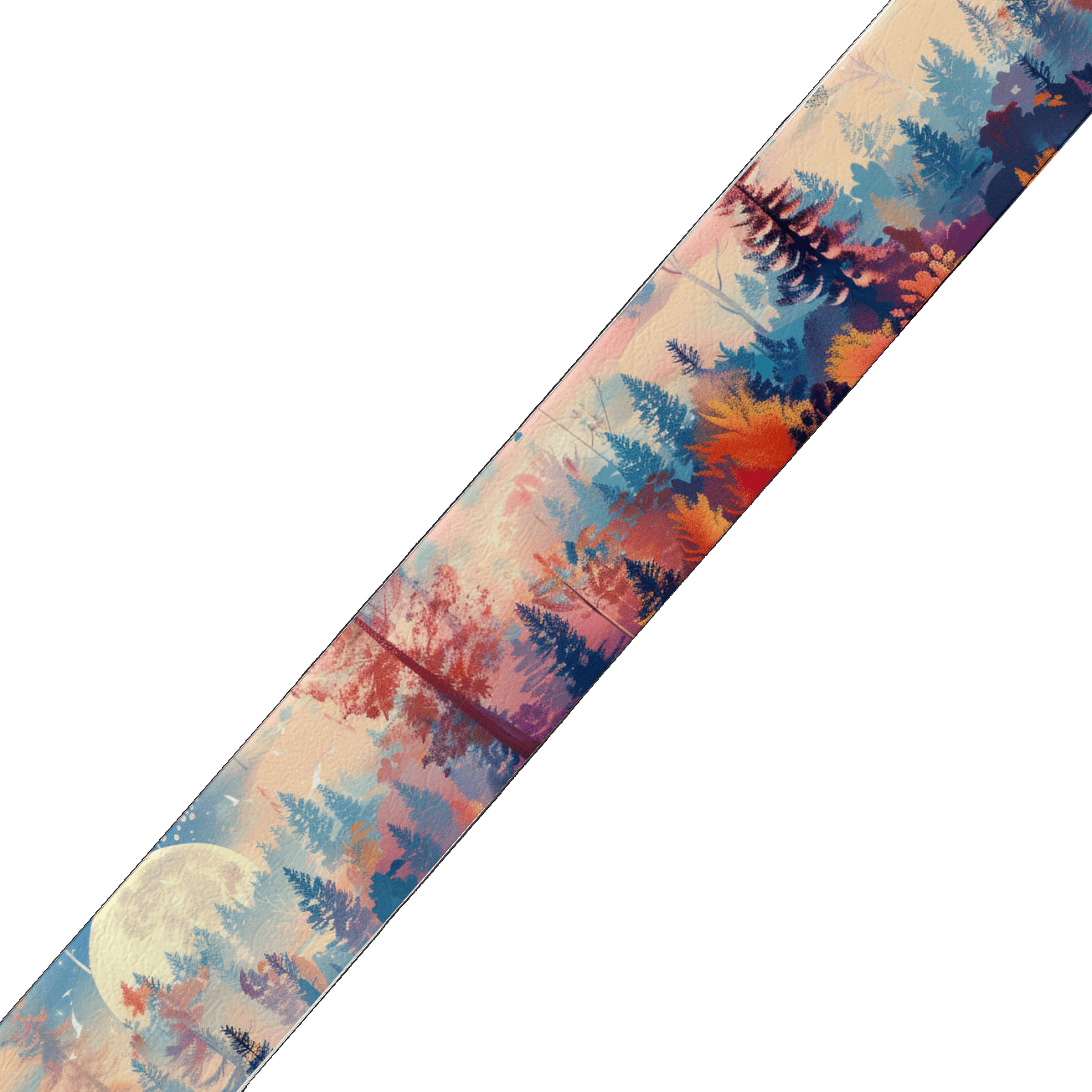 L'atelier du Fourmilier Martingales Martingale pour chien en BioThane® imprimé – Collection paysage– 38mm