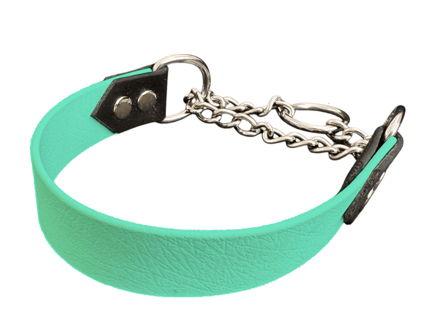 L'atelier du Fourmilier Martingales Vert Caribéen Collier Martingale large (25 mm)