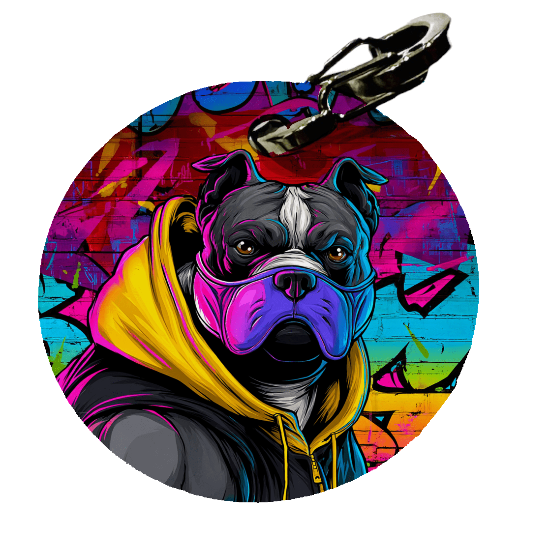 L'atelier du Fourmilier médaille Petite / super dog Médaille Personnalisée - American Bully