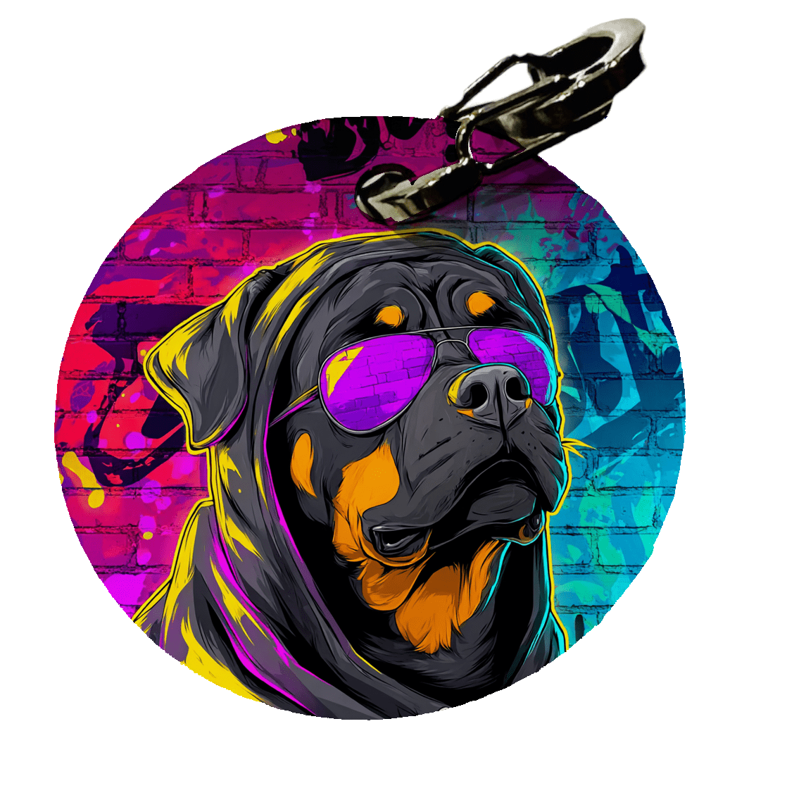 L'atelier du Fourmilier médaille Petite / super dog Médaille personnalisée Rottweiler – L'Atelier du Fourmilier