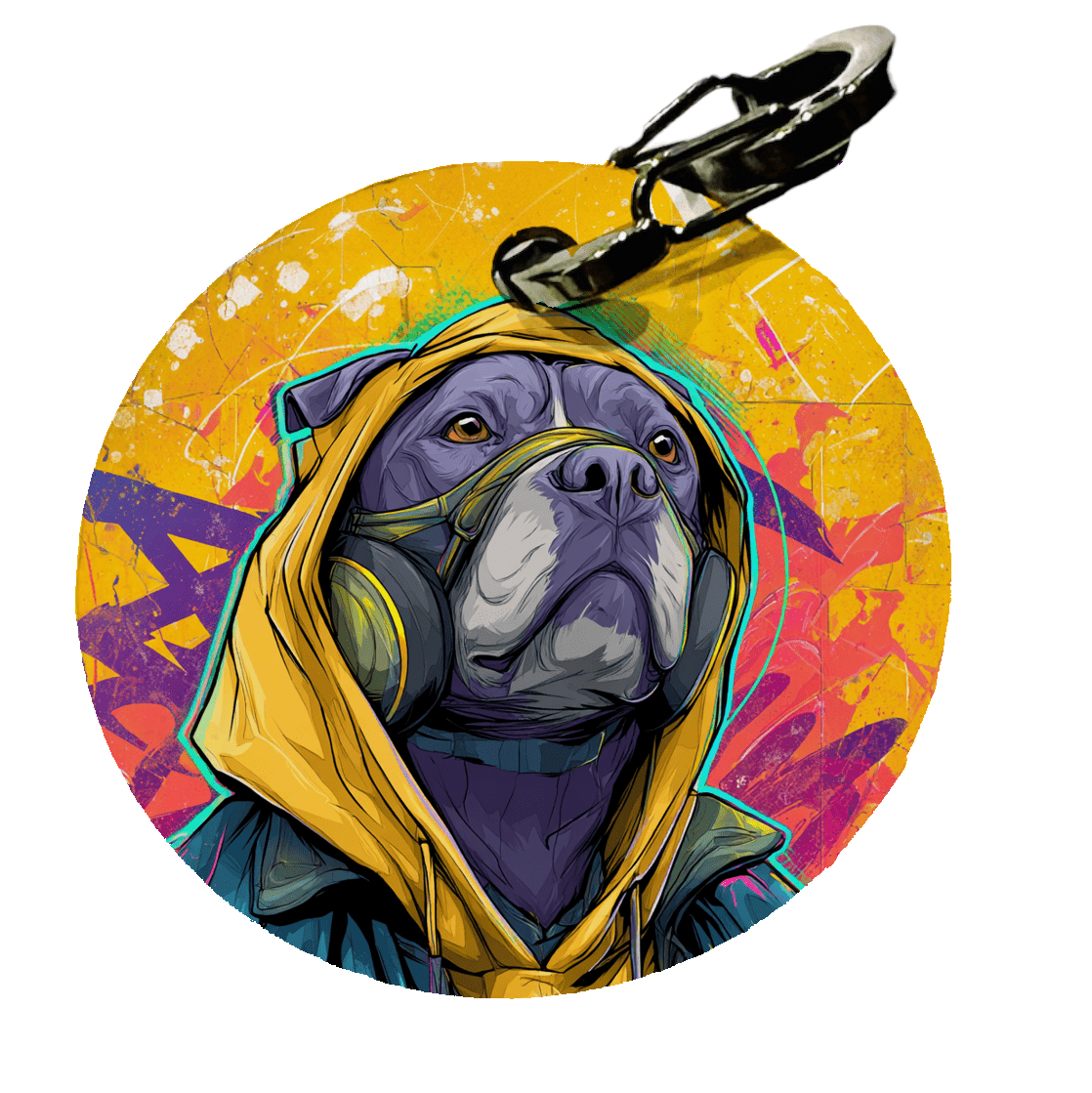 L'atelier du Fourmilier médaille Petite / super dog Médaille personnalisée Staffie – Fabriquée en France