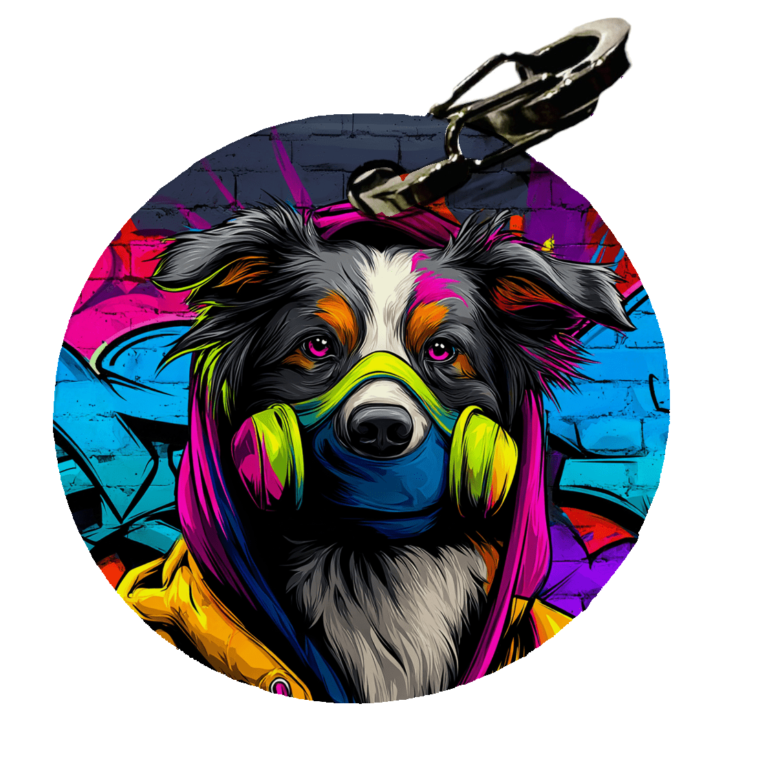 L'atelier du Fourmilier Petite / super dog Médaille pour chien – Berger Australien
