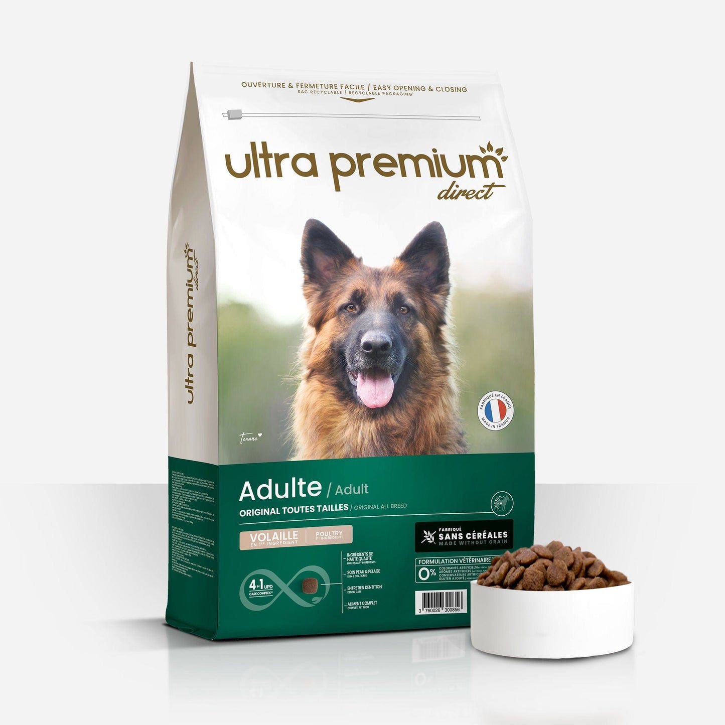 Ultrapremium Ultrapremium Croquettes Sans Céréales - Original - Chien Adulte Toutes Tailles