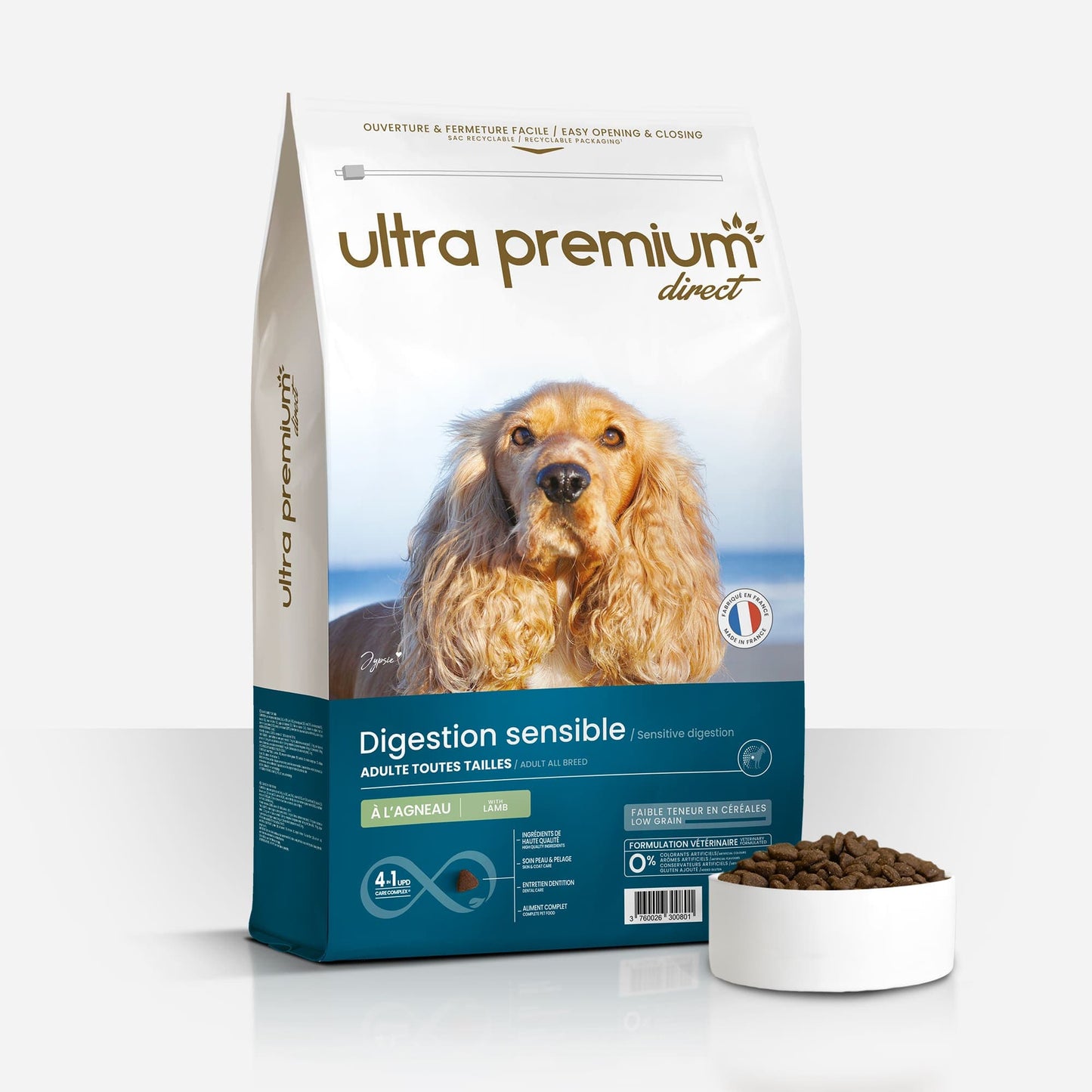 Ultrapremium Ultrapremium Croquettes Super Premium pour Chien Agneau et Riz