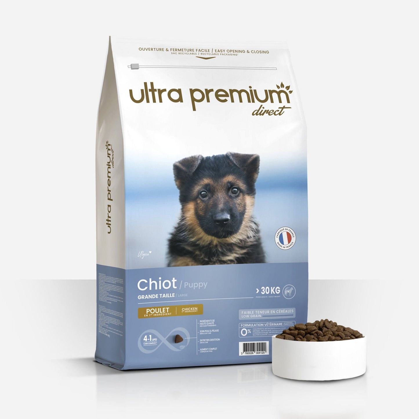 Ultrapremium Ultrapremium Croquettes Super Premium pour Chiot de Grande Taille (poids adulte >30 Kg)