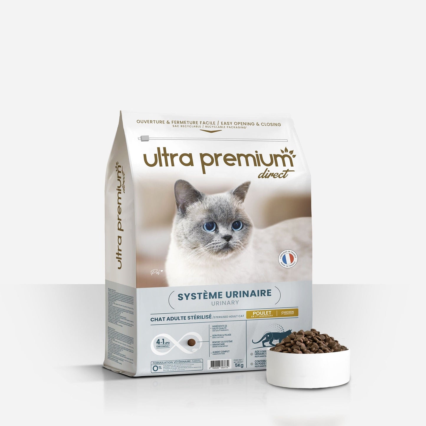 Ultrapremium Ultrapremium Croquettes Urinary pour chat stérilisé - Care