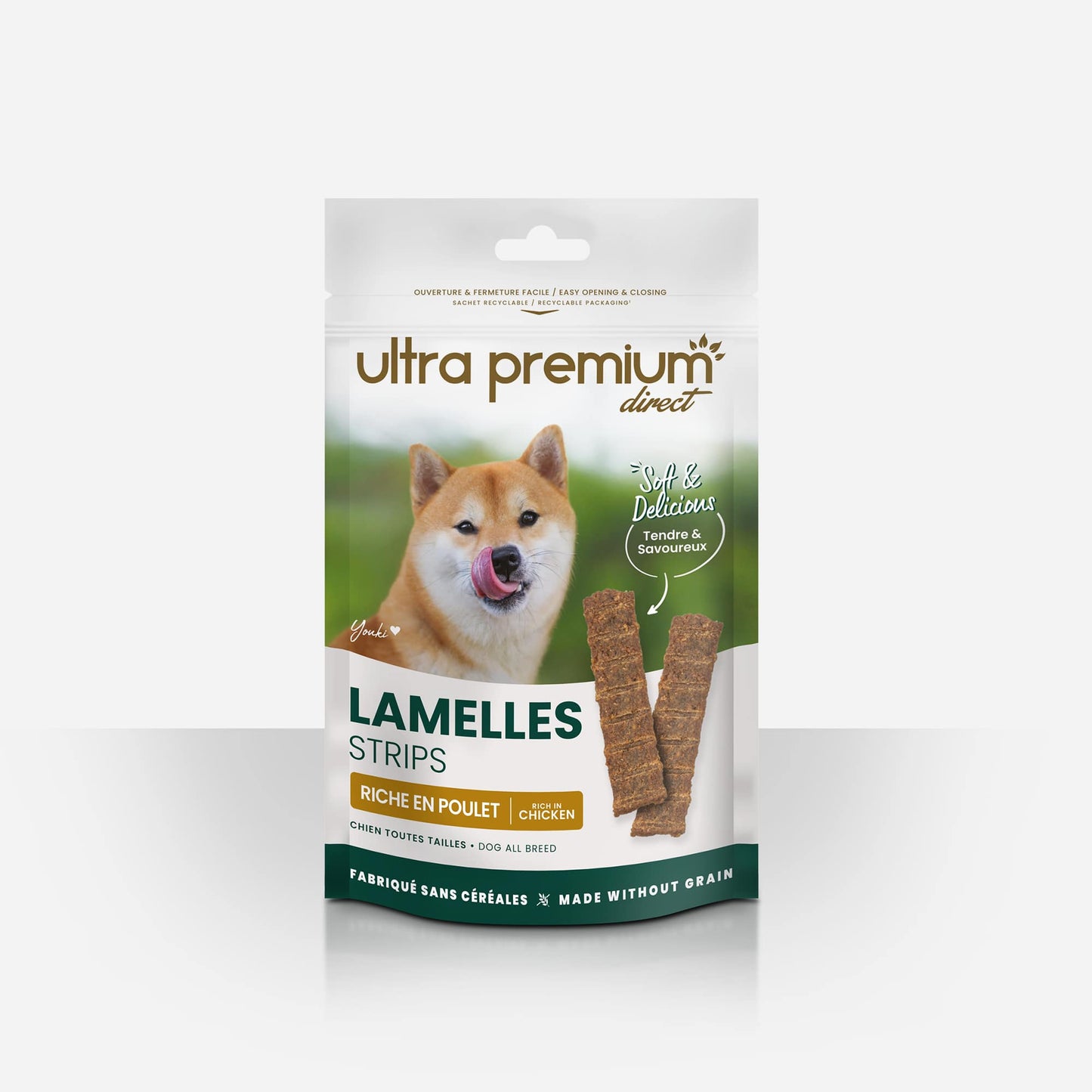 Ultrapremium Ultrapremium Lamelles au poulet pour chien