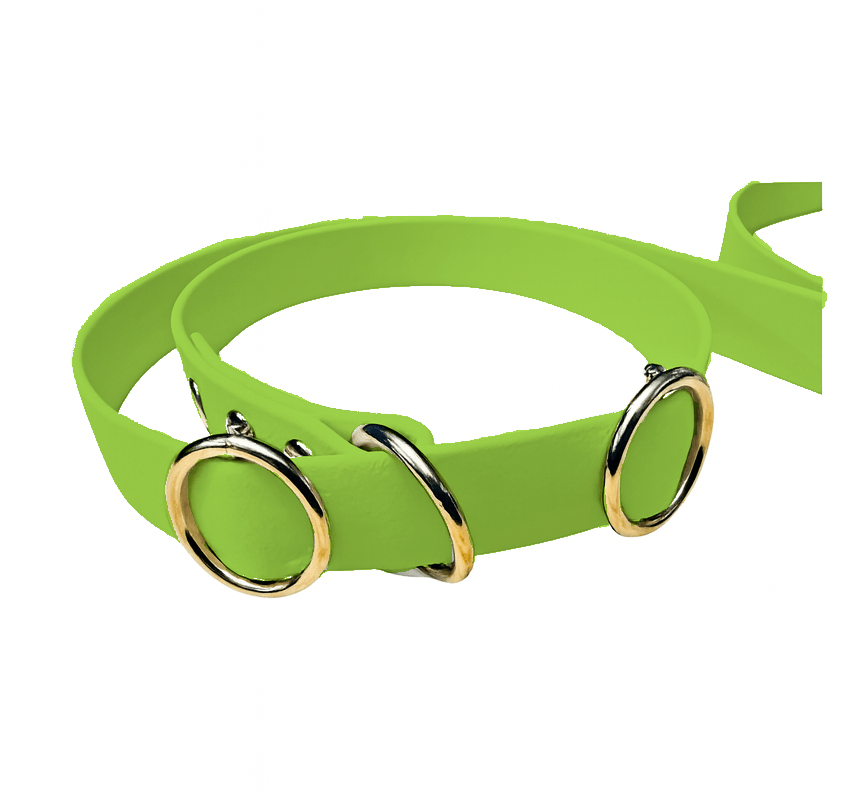 Laisse martingale en BioThane – Largeurs 19 mm ou 25 mm