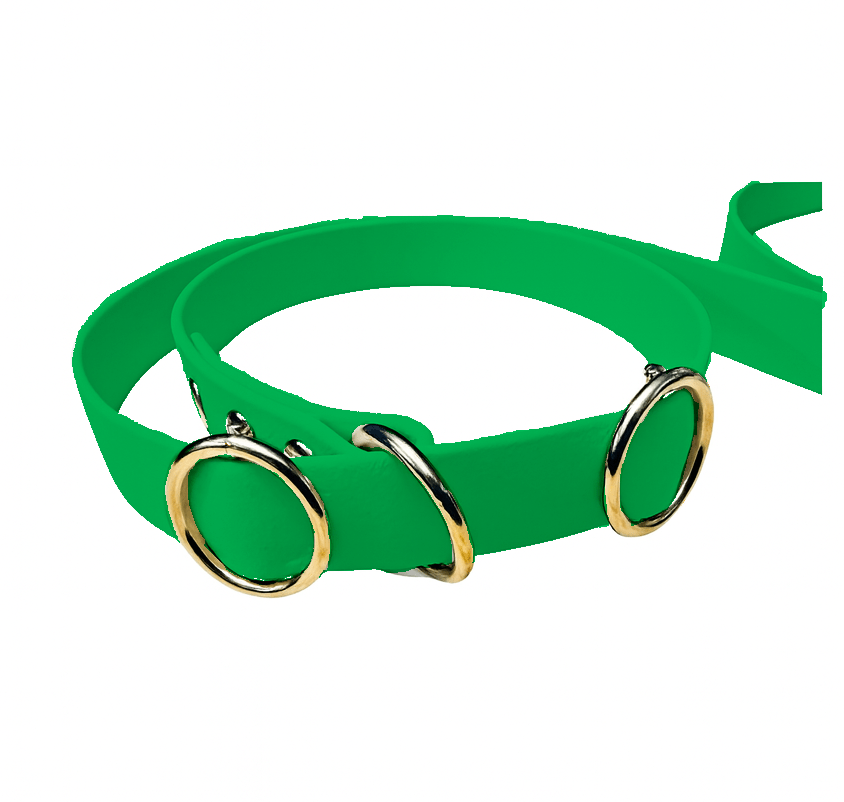 Laisse martingale en BioThane – Largeurs 19 mm ou 25 mm