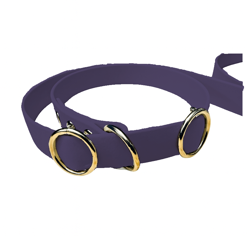 Laisse martingale en BioThane – Largeurs 19 mm ou 25 mm