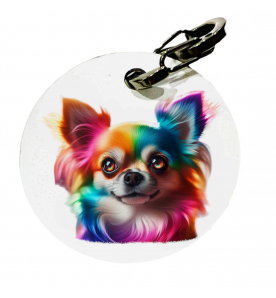 Médaille Colorfull Chihuahua