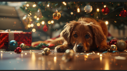 Top 8 des bêtises de Noël que les chiens prétendent ne pas avoir faites