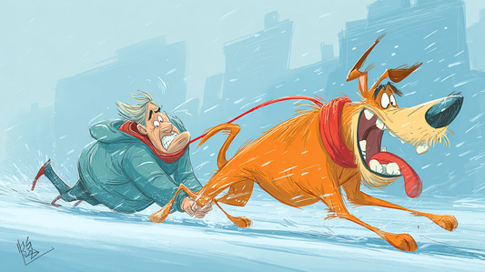 Guide de survie : promener son chien quand il fait froid et qu’on n’a aucune motivation