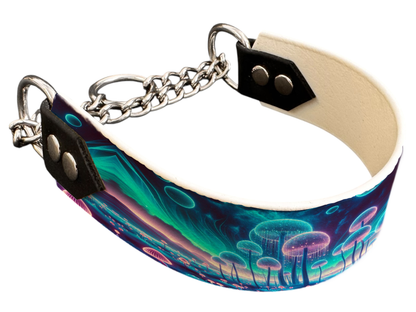 Martingale pour chien en BioThane® imprimé – Collection paysage– 38mm